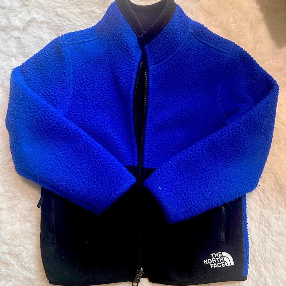 North face warm reversible jacket
